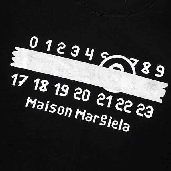 エムエムシックス ロゴ半袖Tシャツ スーパーコピー Mav18098